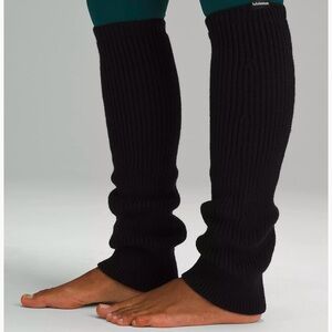 Lululemon Women's Ribbed Knit Merino Wool-Blend Leg Warmer